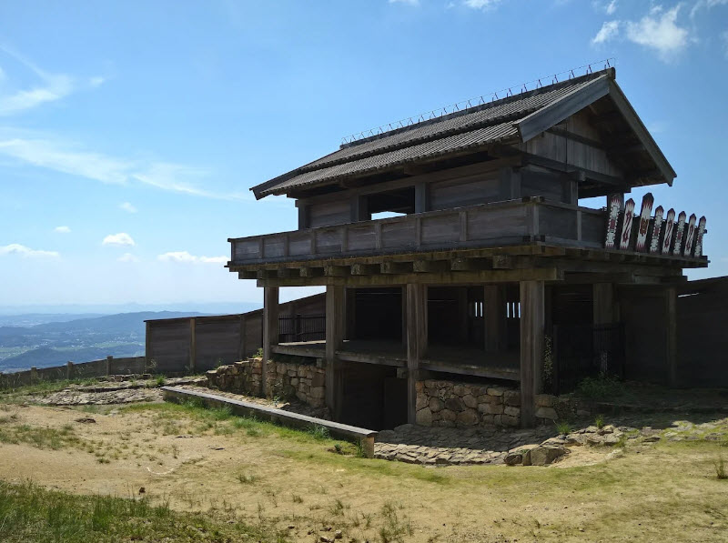 Kinojo Castle Western Gate, Japan
